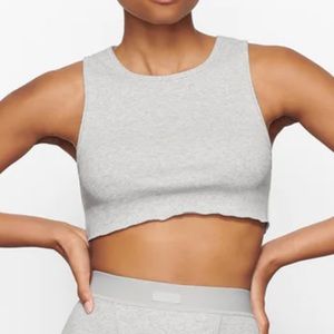 COTTON RIB SUPER CROP TANK